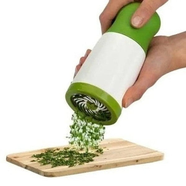 Herbal Spice Mill Food Grinders & Mills Green Herb Spice Mill Vegetable Chopper Stainless-Steel – Dondepiso