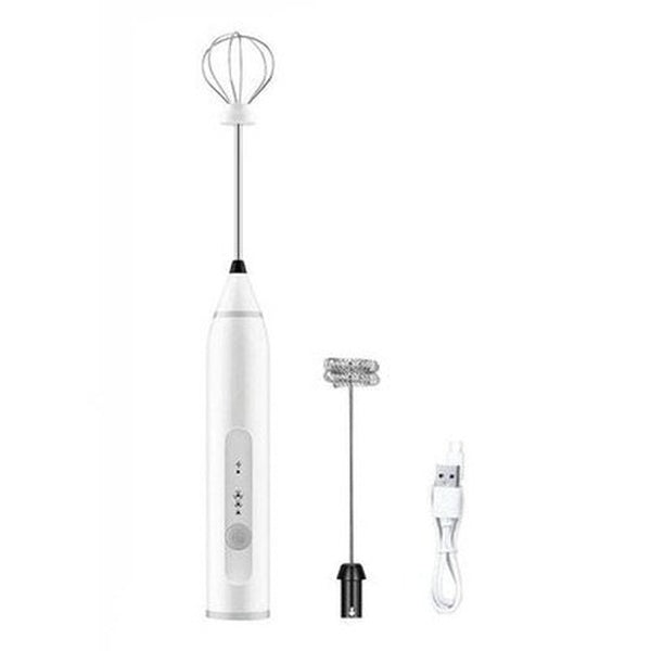 Mini Electric Egg Mixer Food Mixers & Blenders silver Mini Manual Electric Automatic Egg Beater · Dondepiso