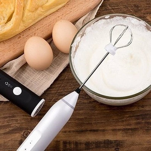 Mini Electric Egg Mixer Food Mixers & Blenders Mini Manual Electric Automatic Egg Beater · Dondepiso