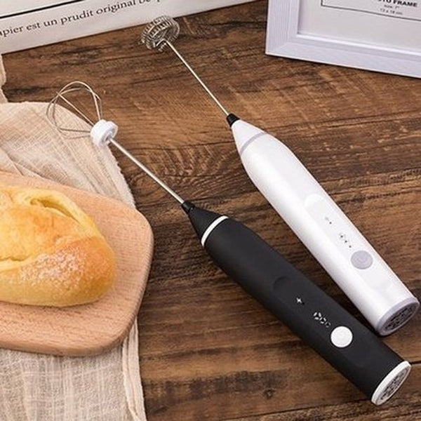 Mini Electric Egg Mixer Food Mixers & Blenders Mini Manual Electric Automatic Egg Beater · Dondepiso