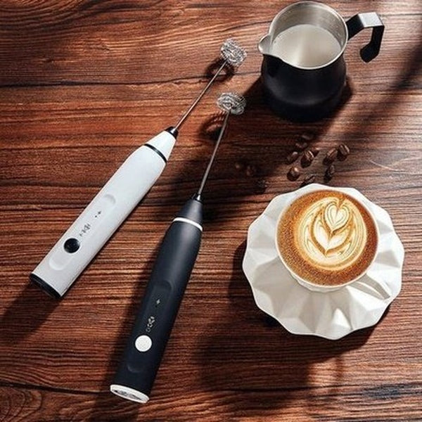 Mini Electric Egg Mixer Food Mixers & Blenders Mini Manual Electric Automatic Egg Beater · Dondepiso