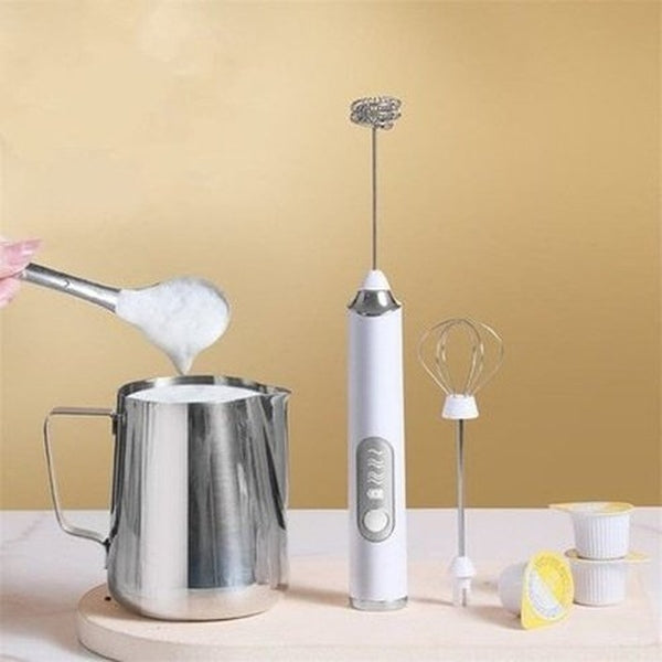 Mini Electric Egg Mixer Food Mixers & Blenders Mini Manual Electric Automatic Egg Beater · Dondepiso