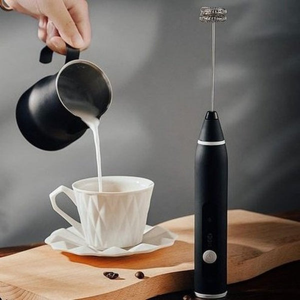 Mini Electric Egg Mixer Food Mixers & Blenders Mini Manual Electric Automatic Egg Beater · Dondepiso