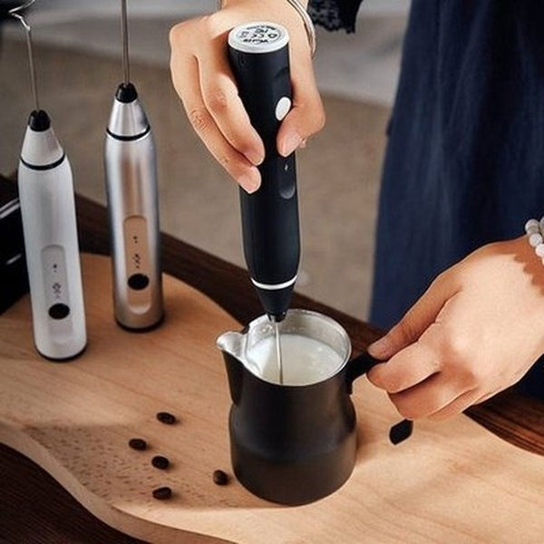 Mini Electric Egg Mixer Food Mixers & Blenders Mini Manual Electric Automatic Egg Beater · Dondepiso