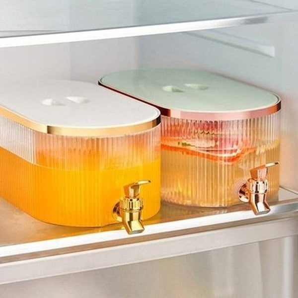 Water Container With Faucet Food Storage Containers 5.3L Fridge Water Container With Faucet · Dondepiso