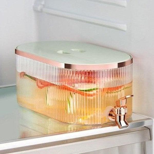 Water Container With Faucet Food Storage Containers 5.3L Fridge Water Container With Faucet · Dondepiso