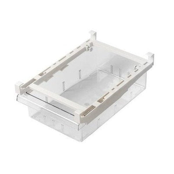 Hanging Sliding Fridge Drawers Food Storage Containers White Hanging Sliding Storage Drawers Fridge Shelves · Dondepiso