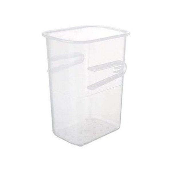 Fridge Door Organizer Box Food Storage Containers Transparent Nestable Organizer Boxes for Fridge Door Shelves - Dondepiso
