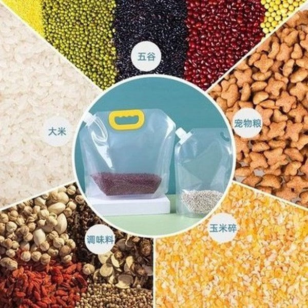 Food Sealed Bag Food Storage Containers Clear / 5K Sealed Food Packaging and Storage Bag · Dondepiso