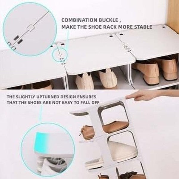 Free Combination Shoe Rack Organizer for Closet