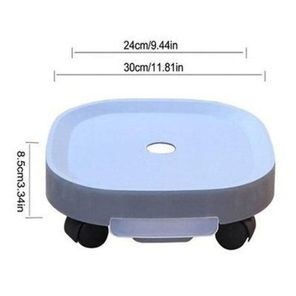 Roller pot tray Garden Pot Saucers & Trays Pot Stand With Wheel For Easy Mobility · Dondepiso