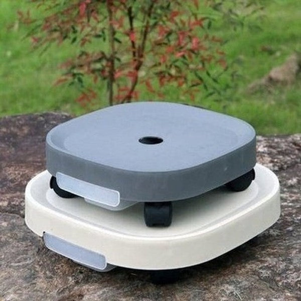 Roller pot tray Garden Pot Saucers & Trays Pot Stand With Wheel For Easy Mobility · Dondepiso