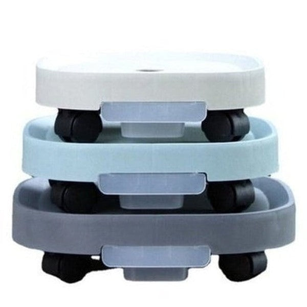 Roller pot tray Garden Pot Saucers & Trays Pot Stand With Wheel For Easy Mobility · Dondepiso