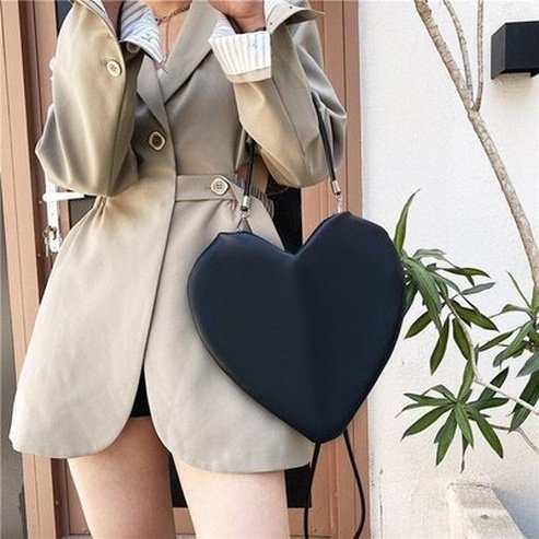 Heart Shoulder Bag Handbags Checkered Shoulder Bag for Women · Dondepiso