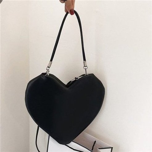 Heart Shoulder Bag Handbags Checkered Shoulder Bag for Women · Dondepiso