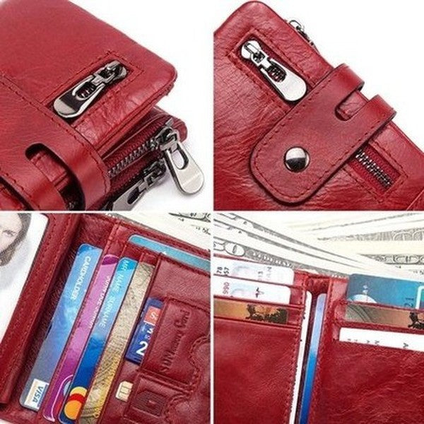 Fashion Leather Wallet Handbags, Wallets & Cases Fashion Women Genuine Leather Wallet - Dondepiso