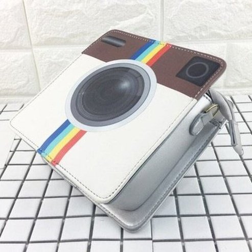 Instagram Camera Shoulder Bag Handbags, Wallets & Cases Black Kawaii Creative Instagram Camera Shoulder Bag · Dondepiso