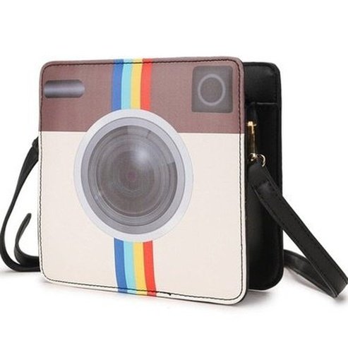 Instagram Camera Shoulder Bag Handbags, Wallets & Cases Black Kawaii Creative Instagram Camera Shoulder Bag · Dondepiso