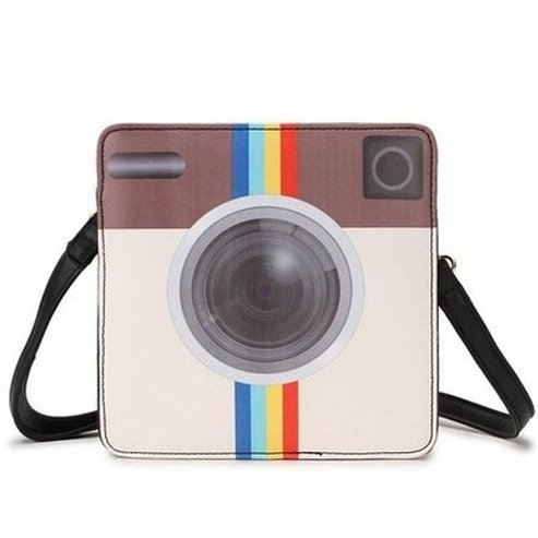 Instagram Camera Shoulder Bag Handbags, Wallets & Cases Black Kawaii Creative Instagram Camera Shoulder Bag · Dondepiso