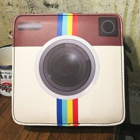 Instagram Camera Shoulder Bag Handbags, Wallets & Cases Black Kawaii Creative Instagram Camera Shoulder Bag · Dondepiso