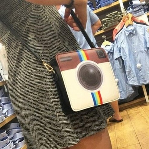 Instagram Camera Shoulder Bag Handbags, Wallets & Cases Black Kawaii Creative Instagram Camera Shoulder Bag · Dondepiso