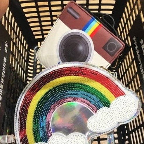 Instagram Camera Shoulder Bag Handbags, Wallets & Cases Black Kawaii Creative Instagram Camera Shoulder Bag · Dondepiso