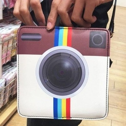 Instagram Camera Shoulder Bag Handbags, Wallets & Cases Black Kawaii Creative Instagram Camera Shoulder Bag · Dondepiso