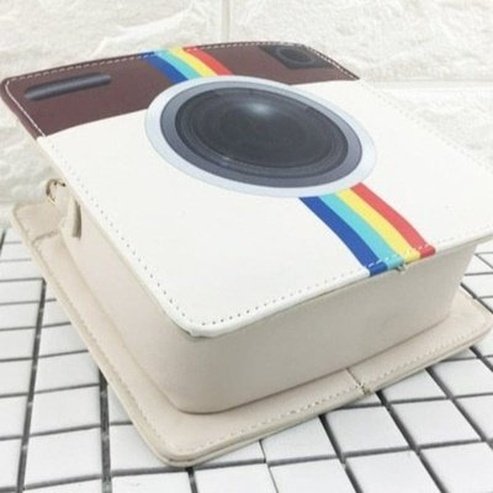 Instagram Camera Shoulder Bag Handbags, Wallets & Cases Black Kawaii Creative Instagram Camera Shoulder Bag · Dondepiso
