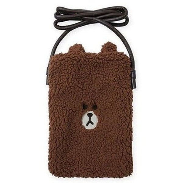 LINE FRIENDS Crossbody Bag Handbags, Wallets & Cases LINE FRIENDS Kawaii Cartoon Brown Crossbody Bag - Dondepiso