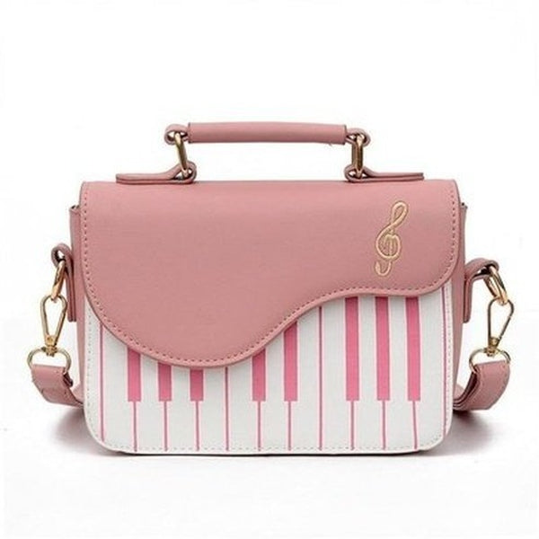 Piano Women Shoulder Bag Handbags, Wallets & Cases Pink Piano Women Shoulder Women Bag · Dondepiso