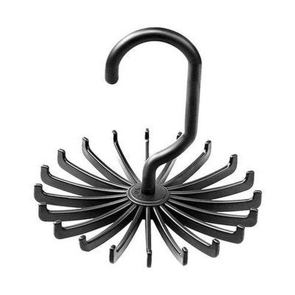 Belt Storage Rack Holder Hangers black Round Swivel Hook for Hanging Belts – Dondepiso