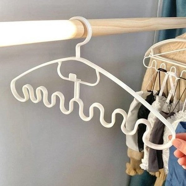 Closet Organizer Hanger Hangers White Space Saving Closet Organizer Hanger · Dondepiso