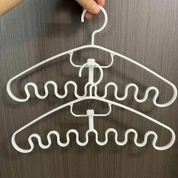 Closet Organizer Hanger Hangers White Space Saving Closet Organizer Hanger · Dondepiso