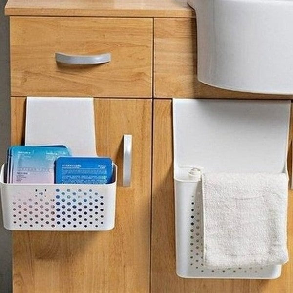 Wall-Mounted Waste Bin Hanging Trash Bin For Kitchens Cabinet Door Kitchen Waste Bin Garbage Cans Counter Bins Trash Can. Type: Trash Cans & Wastebaskets.