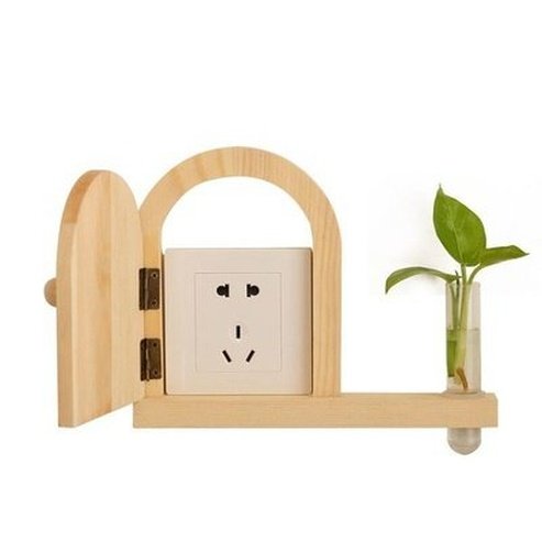 Decorative Switch Frame Home Decor Decals 1 3D House Design Decorative Switch Wooden Frame · Dondepiso