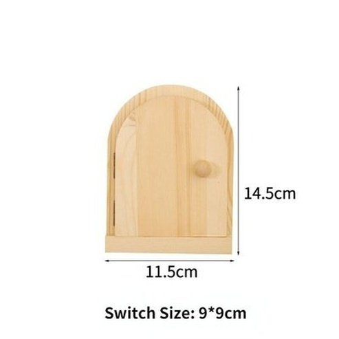 Decorative Switch Frame Home Decor Decals 3D House Design Decorative Switch Wooden Frame · Dondepiso