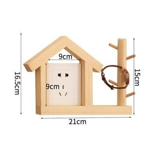 Decorative Switch Frame Home Decor Decals 3D House Design Decorative Switch Wooden Frame · Dondepiso