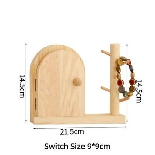 Decorative Switch Frame Home Decor Decals 3D House Design Decorative Switch Wooden Frame · Dondepiso