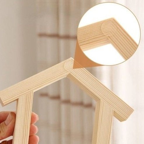 Decorative Switch Frame Home Decor Decals 3D House Design Decorative Switch Wooden Frame · Dondepiso