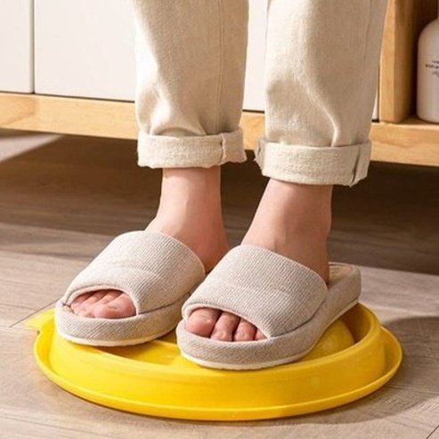 Cartoon Folding Bucket Household Cleaning Supplies Yellow Multifunction Folding Fruit Vegetable Washing Basin · Dondepiso