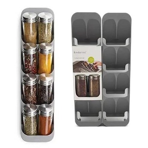 Drawer Organizer Insert Household Drawer Organizer Inserts Grey 8 Grid Pot Condiment Drawer Organizer Insert – Dondepiso
