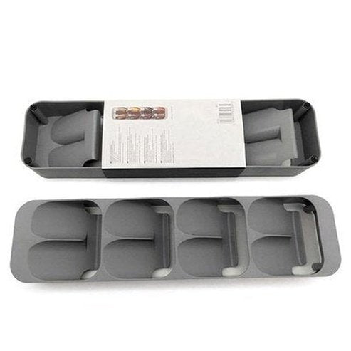 Drawer Organizer Insert Household Drawer Organizer Inserts Grey 8 Grid Pot Condiment Drawer Organizer Insert – Dondepiso