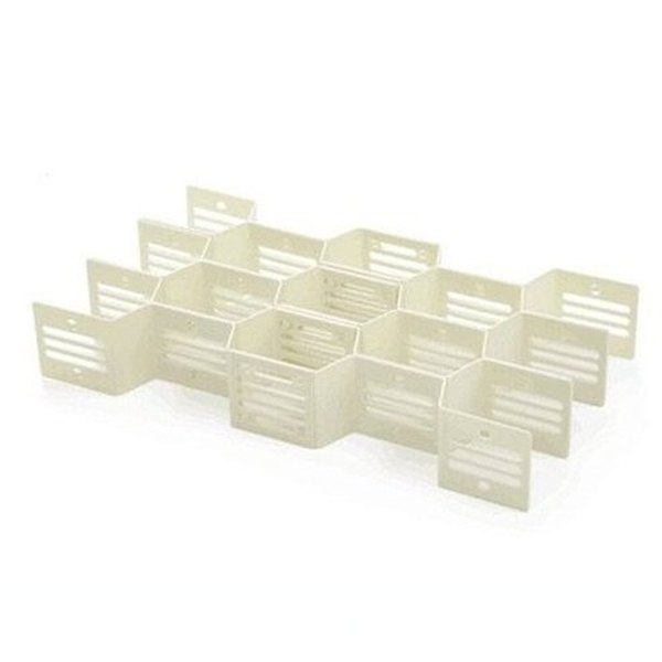 Honeycomb Drawer Divider Household Drawer Organizer Inserts White Honeycomb Drawer Divider Organizer Insert – Dondepiso
