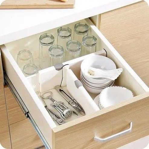 Retractable Drawer Divider Household Drawer Organizer Inserts Retractable Drawer Divider Partition Board – Dondepiso