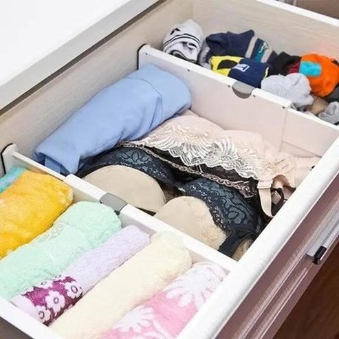 Retractable Drawer Divider Household Drawer Organizer Inserts Retractable Drawer Divider Partition Board – Dondepiso