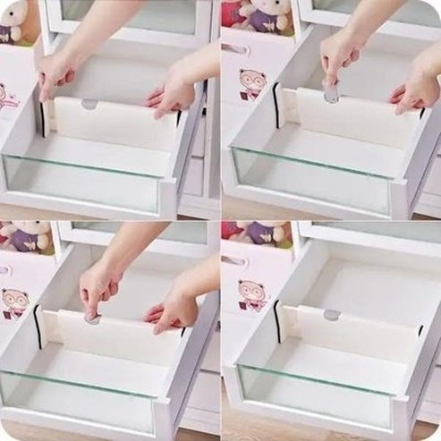 Retractable Drawer Divider Household Drawer Organizer Inserts Retractable Drawer Divider Partition Board – Dondepiso
