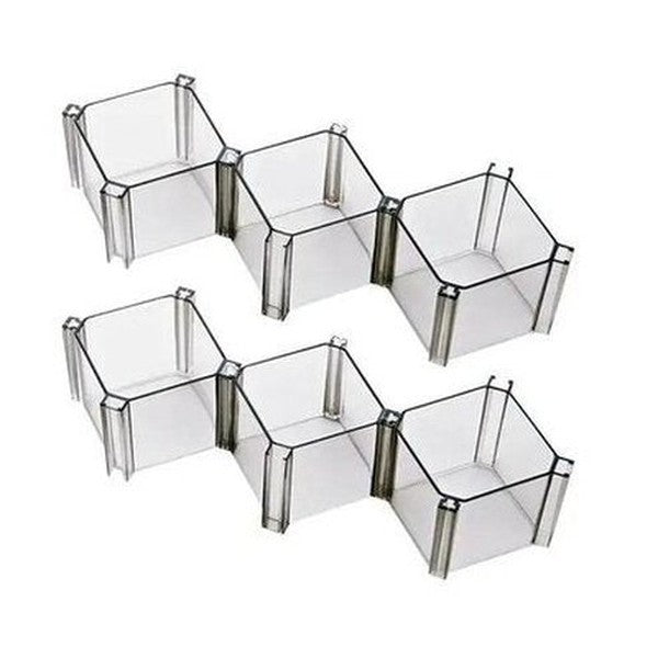 Acrylic Drawer Divider Household Drawer Organizer Inserts Grey Underwear Cell Divider Drawer Organizer – Dondepiso