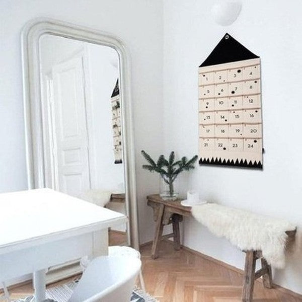 24 Pocket Hanging Bag Household Storage Bags Beige 24 Pocket Canvas Hanging Storage Bag · Dondepiso