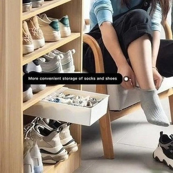 Multicell Sock Box Household Storage Containers 15 Grids Box Underwear Organizer – Dondepiso