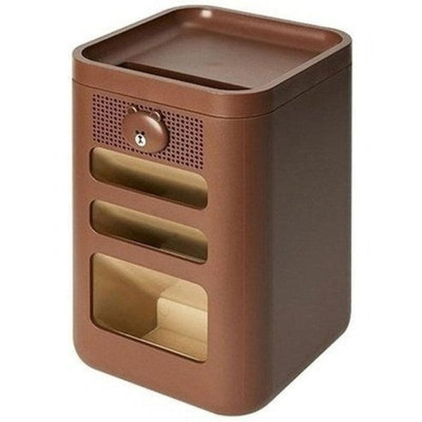 LINE FRIENDS Storage Box Household Storage Containers Brown LINE FRIENDS Brown Cony Sundries Storage Box – Dondepiso